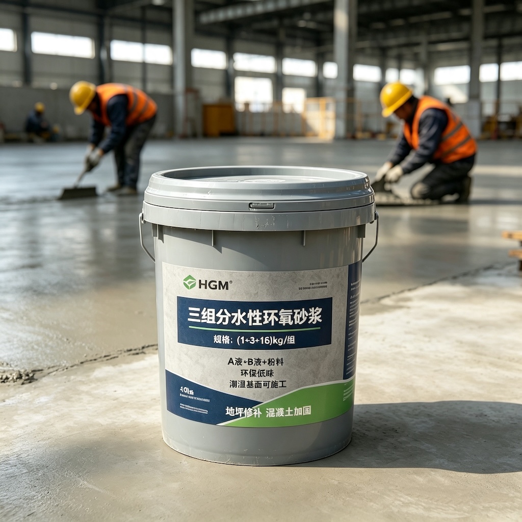 平利三组份水性环氧砂浆